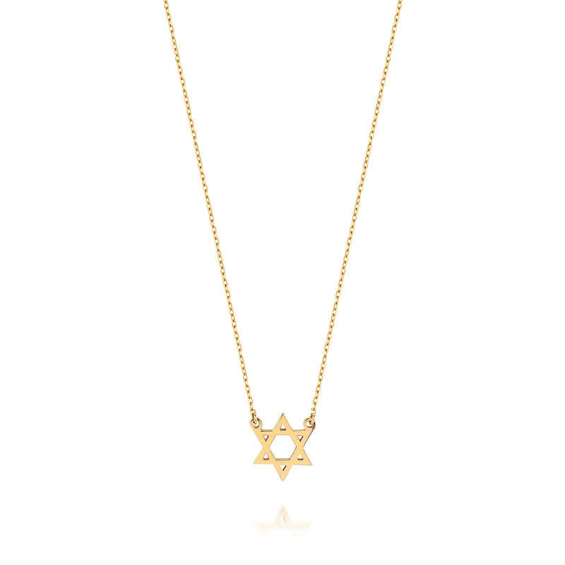 CHARMING STAR OF DAVID NECKLACE