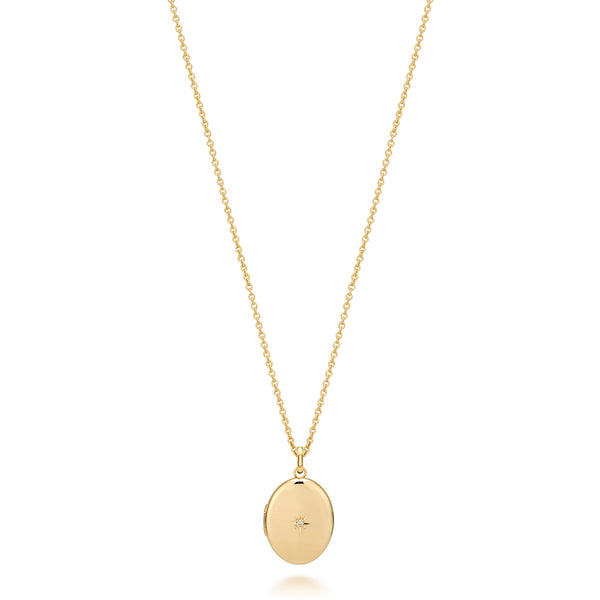 SARAH CHLOE DIAMOND ACCENT LOCKET