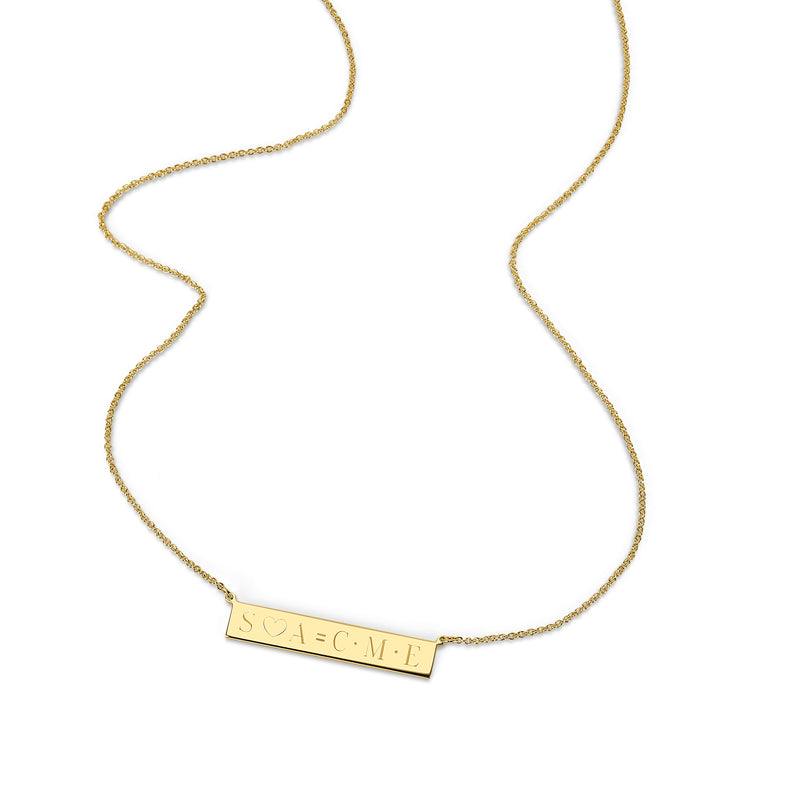 LEIGH ID NECKLACE