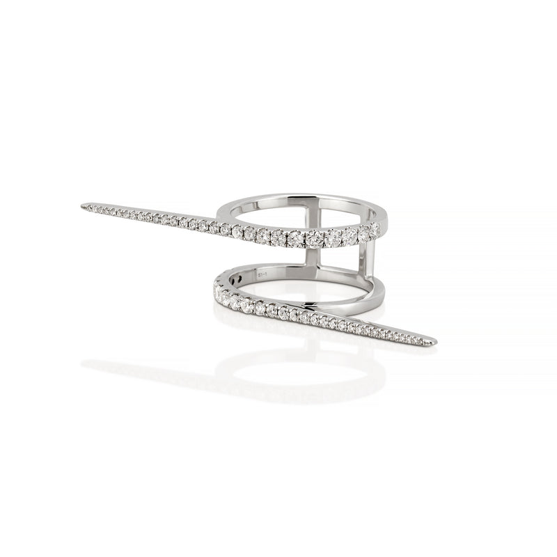 SOLANGE DOUBLE BAR RING
