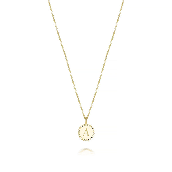 SARAH CHLOE PERSONALIZED MADI INITIAL PENDANT - Main Image