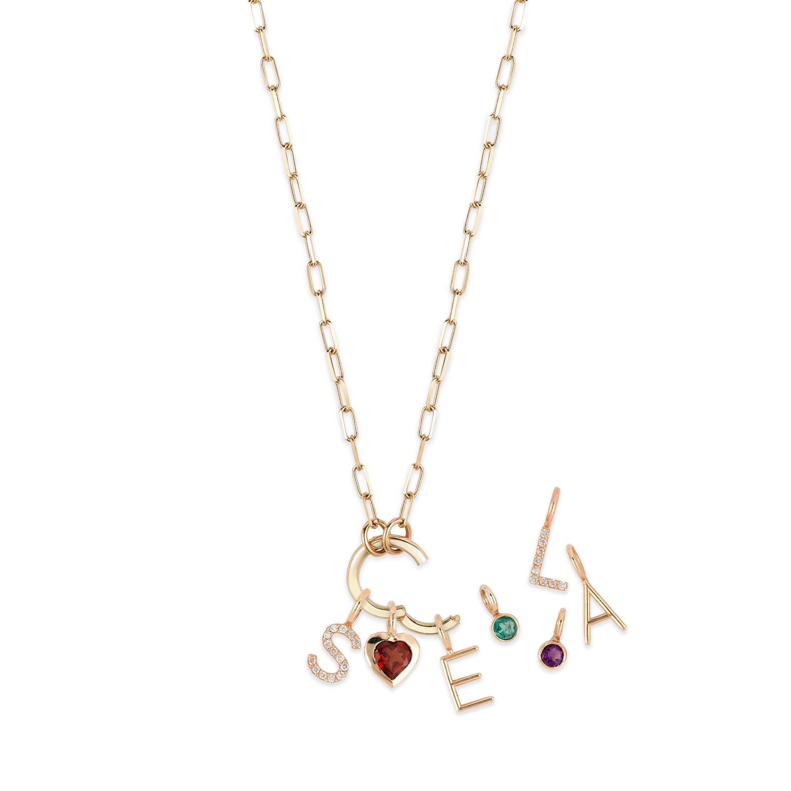 REMI MINI HINGE CHARM NECKLACE – SARAH CHLOE