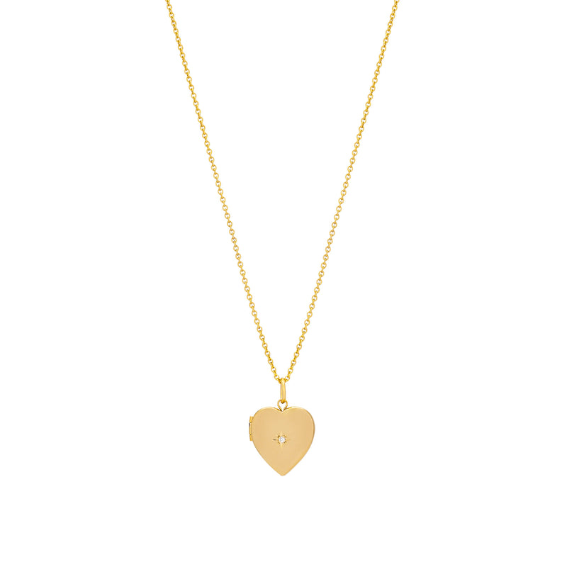 ALANA DIAMOND HEART LOCKET
