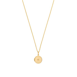 ALANA DIAMOND ROUND LOCKET