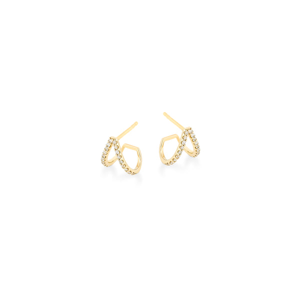 PALERMO WRAP STUD EARRINGS