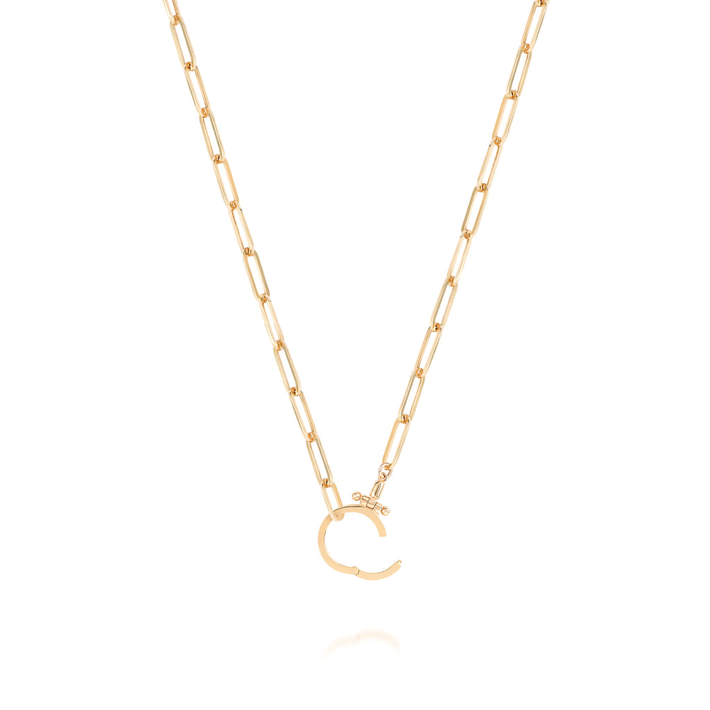 REMI LARGE HINGE CHARM NECKLACE – SARAH CHLOE