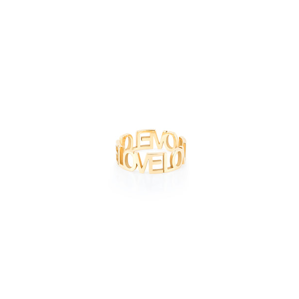 AVA CUSTOM TEXT RING BAND