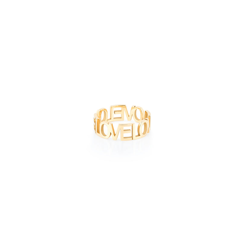 AVA CUSTOM TEXT RING BAND