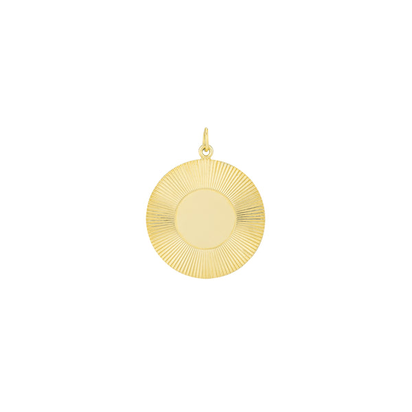 SOLI FLUTED MEDALLION LOOSE