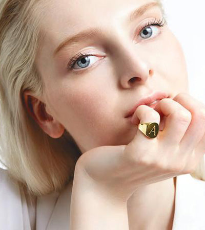 Sarah chloe signet ring Clearance