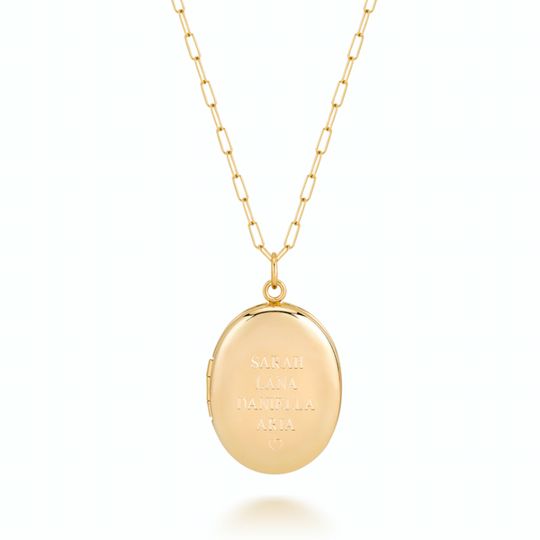 セレブ愛用【Sarah Chloe】CHARLI LOCKETネックレス SARAH CHLOE PERSONALIZED LOCKET