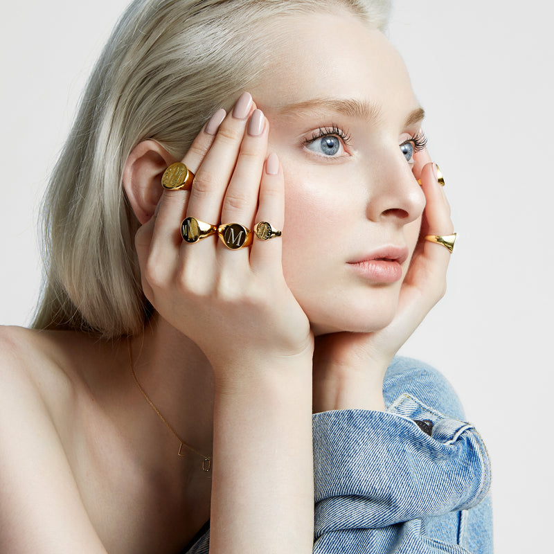 Sarah chloe signet ring Clearance