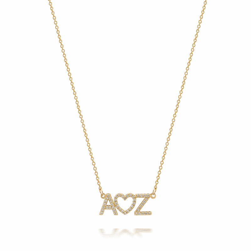 RIAVA DIAMOND DUO DIAMOND NECKLACE – SARAH CHLOE