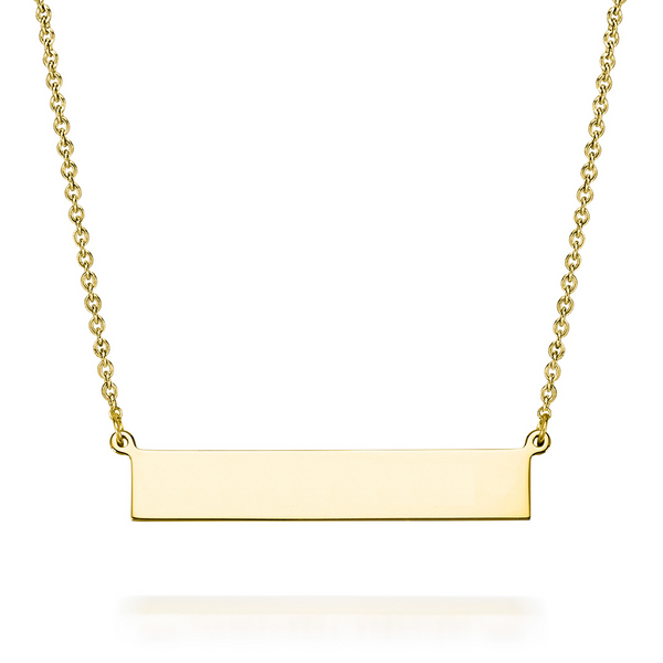 LEIGH BAR NECKLACE WITH PREVIEW