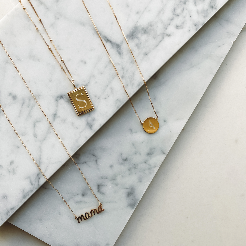 Gold Satellite Necklace – RG