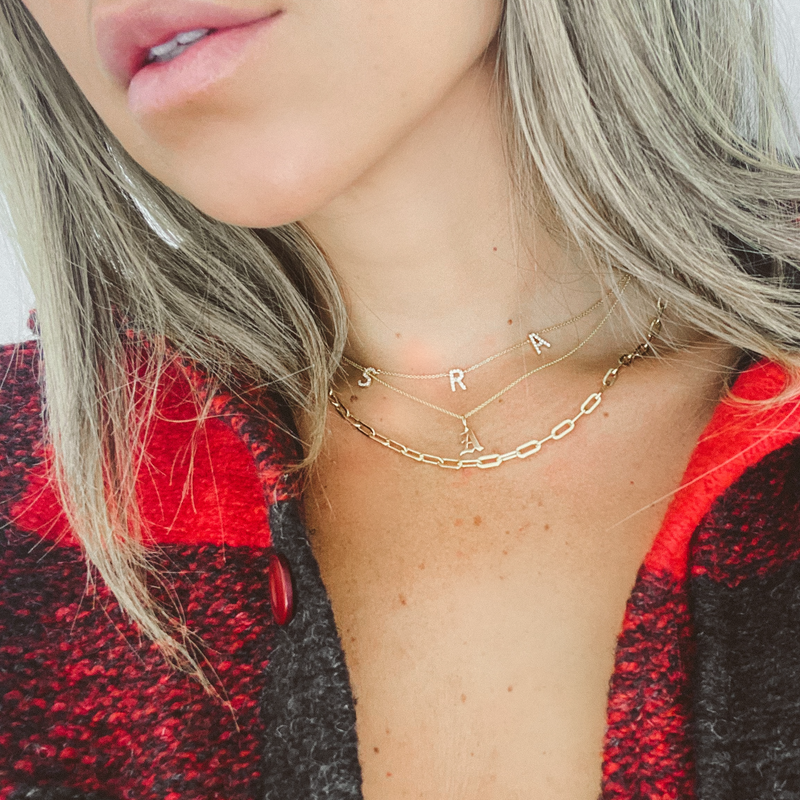 Gothic hot sale initial choker