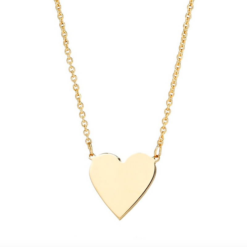 LILY HEART NECKLACE – SARAH CHLOE