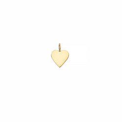 LILY SOLID HEART CHARM-LOOSE