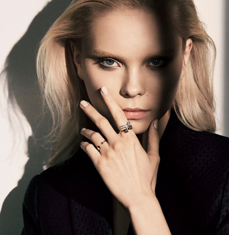 OPEN ROCHA DIAMOND-ROUND RING