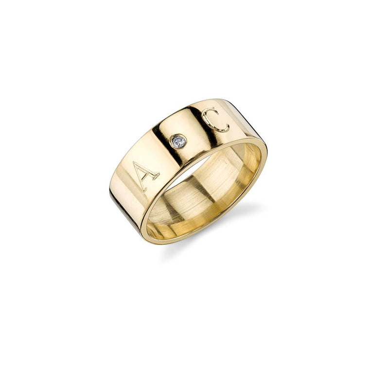Louis Vuitton Nanogram Ring (Silver)- Size 6